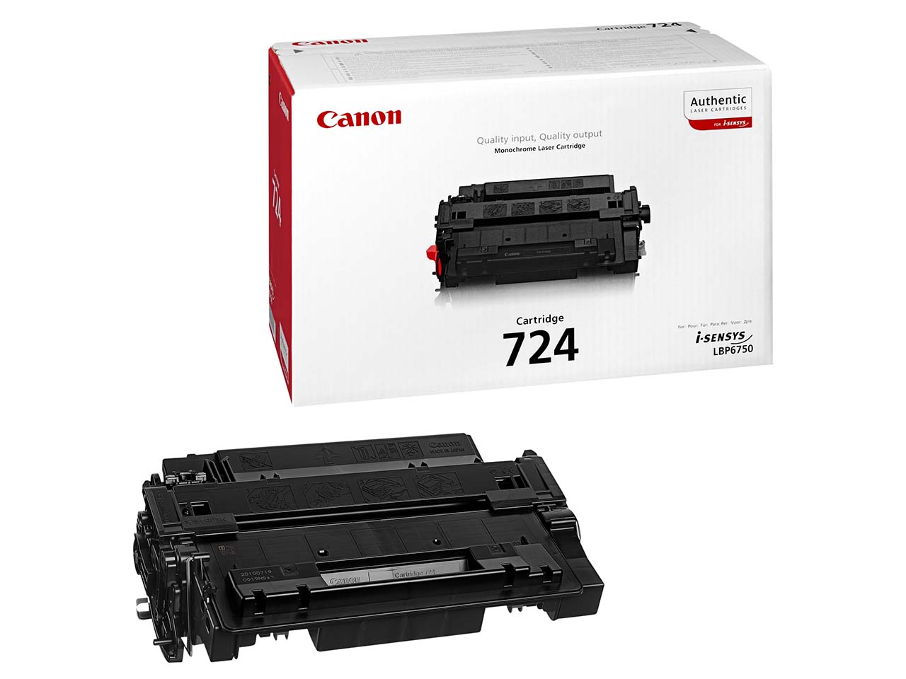 Canon Druckkassette 724 schwarz