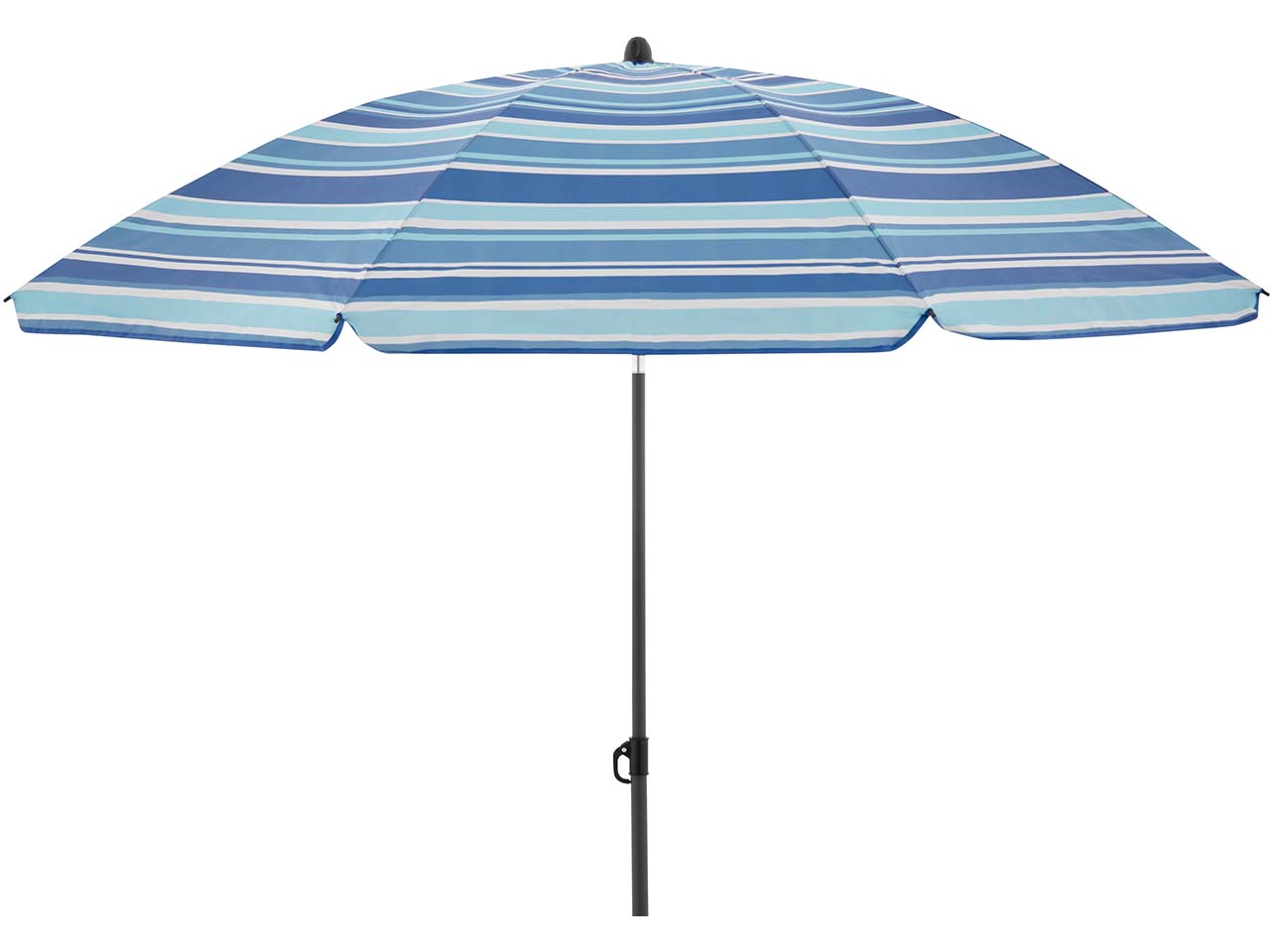 doppler Gartenschirm "COMO" Ø 160 cm, blaue Streifen