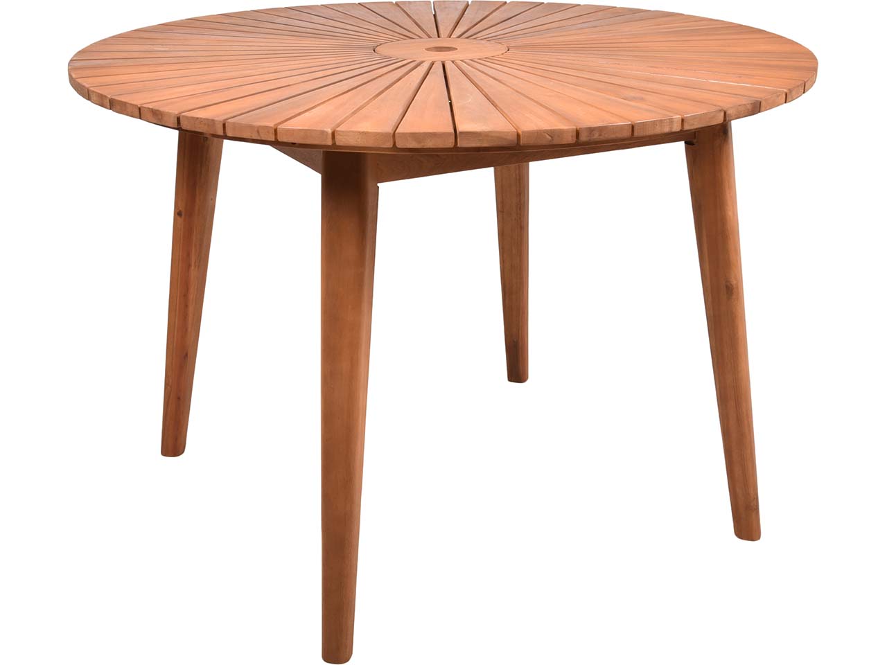 Gartentisch "FREMONT" Ø 110 cm, Akazie geölt