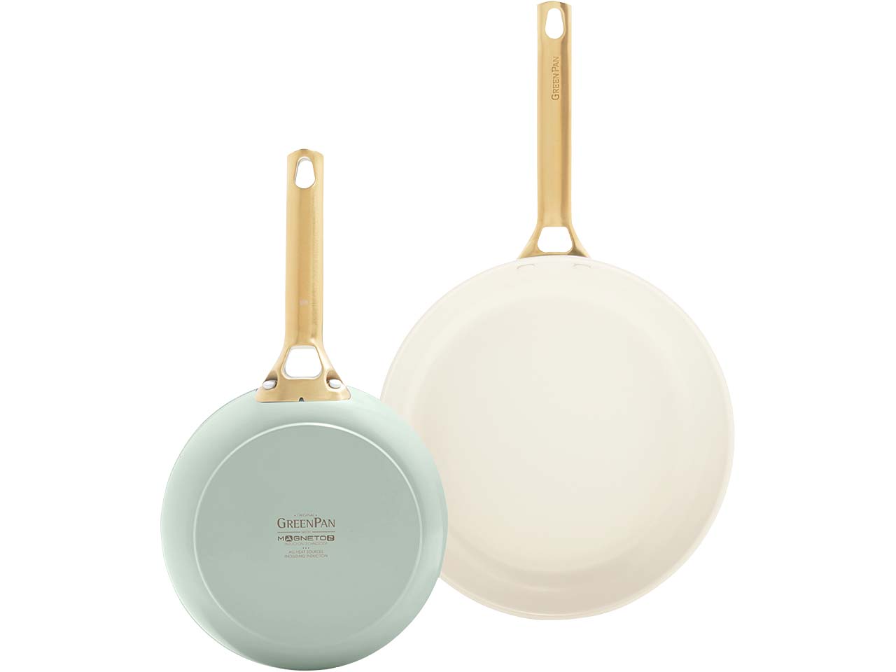GreenPan Bratpfannenset "Padova Reserve" 2-teilig, grün