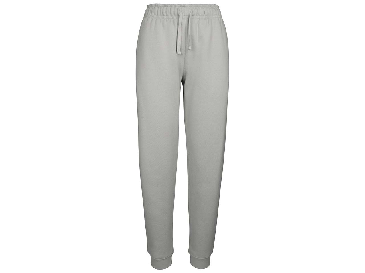 MELA Bio-Damen-Jogginghose "AKESHA" mit Baumwollkordel, grau melange, Gr. L