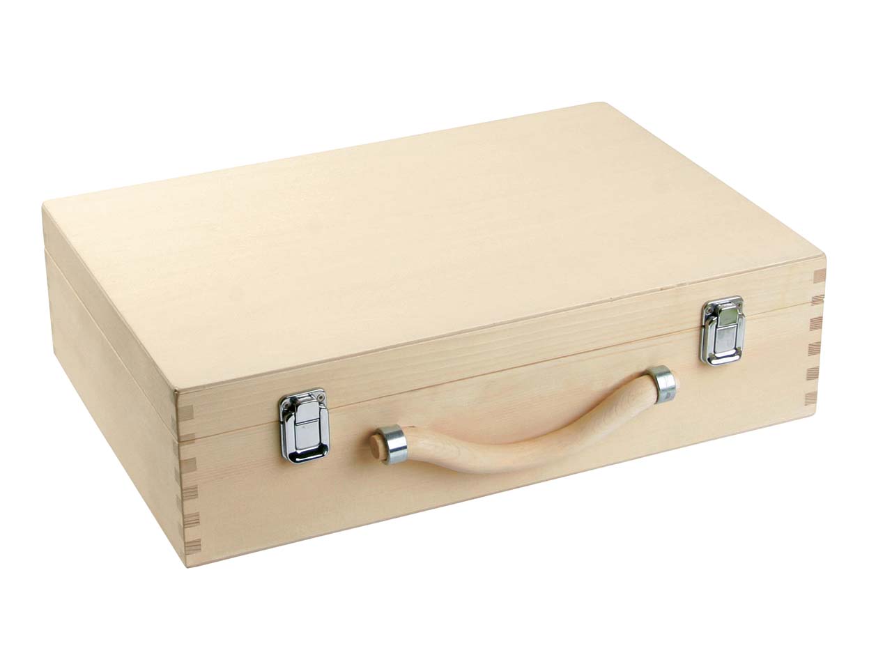 Moderationskoffer Fichte "Basic" leer