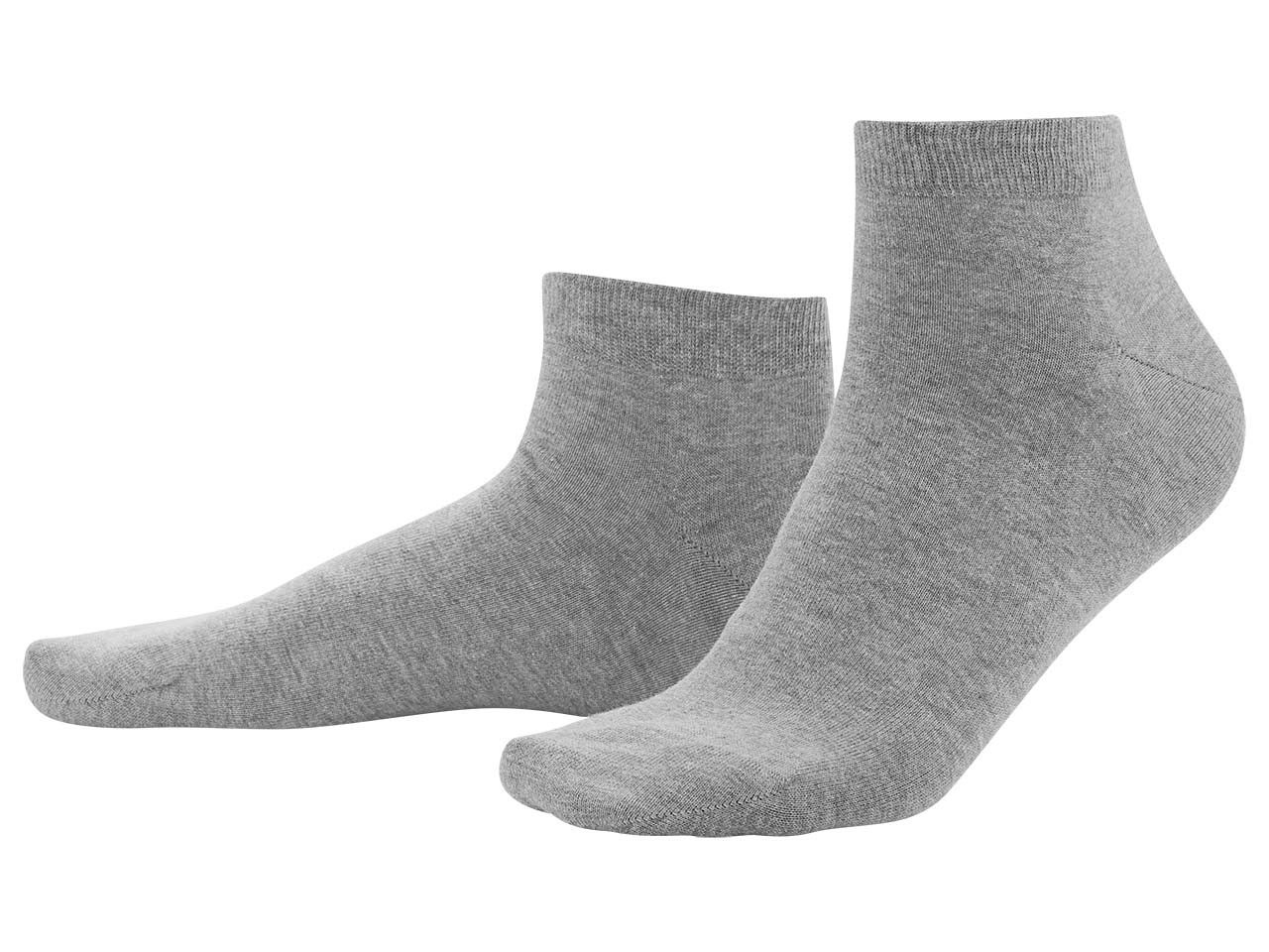 2er-Pack Living Crafts Bio-Herren-Socken "Curt", stone grey, Gr. 39-42