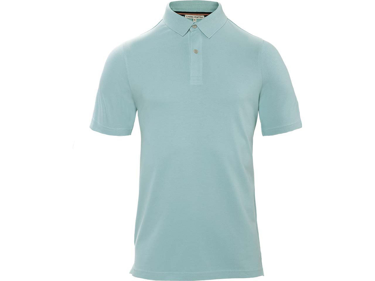 Living Crafts Bio-Herren-Polo-Shirt 'TIRMON', mare, Gr. M