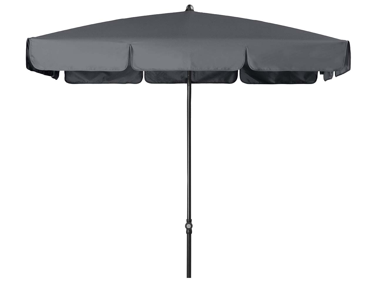 doppler Sonnenschirm "Sunline Waterproof" 185 x 120 cm, anthrazit