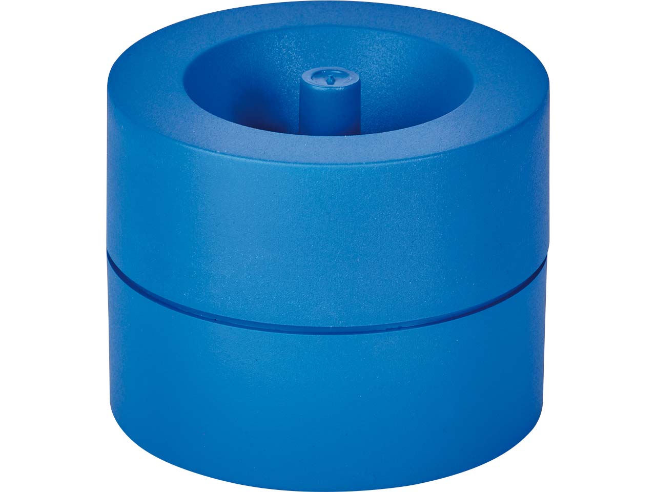 MAUL Klammerspender "MAULpro" inkl. 15 Büroklammern, blau