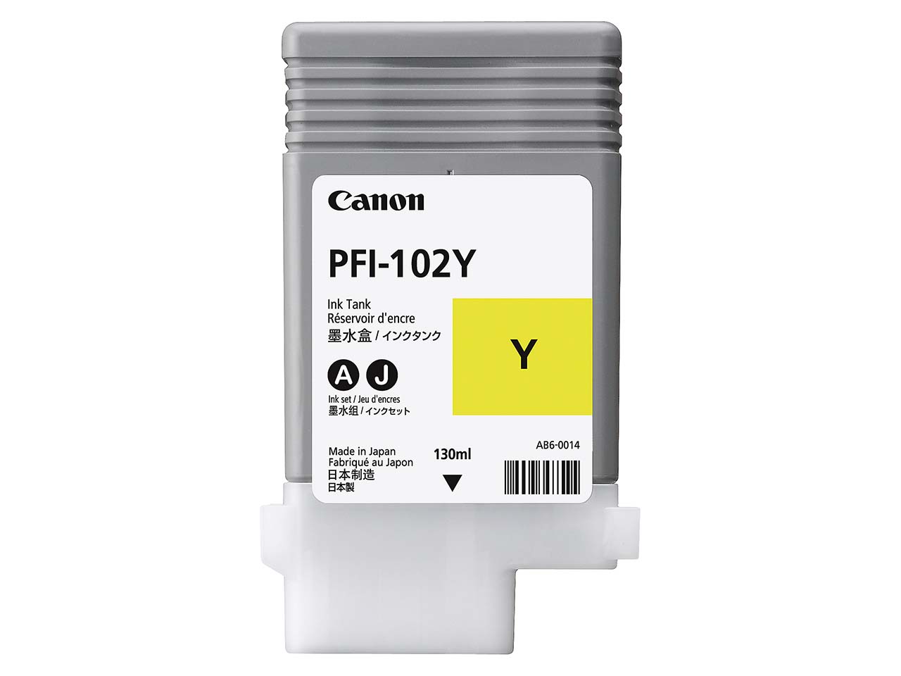 Canon Tintenpatrone PFI-102Y gelb