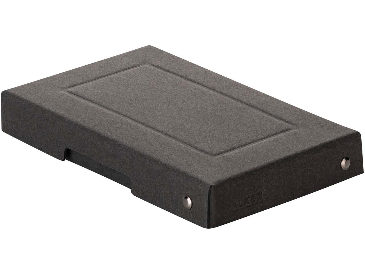 Falken Aufbewahrungsbox 'PURE Box' Black, DIN A6, 25 mm Höhe