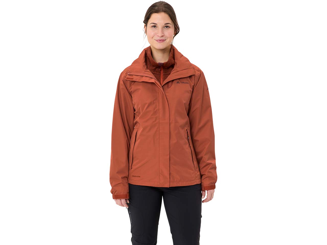 VAUDE Damen-Outdoorjacke 'Escape Light Jacket' mit separatem Kragen, buckeye, Gr. 42