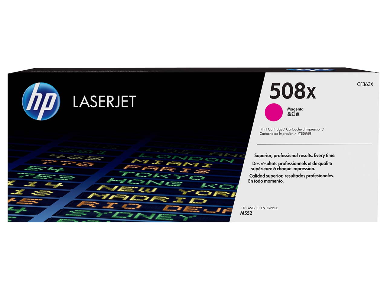hp Druckkassette CF363X, Nr. 508X magenta