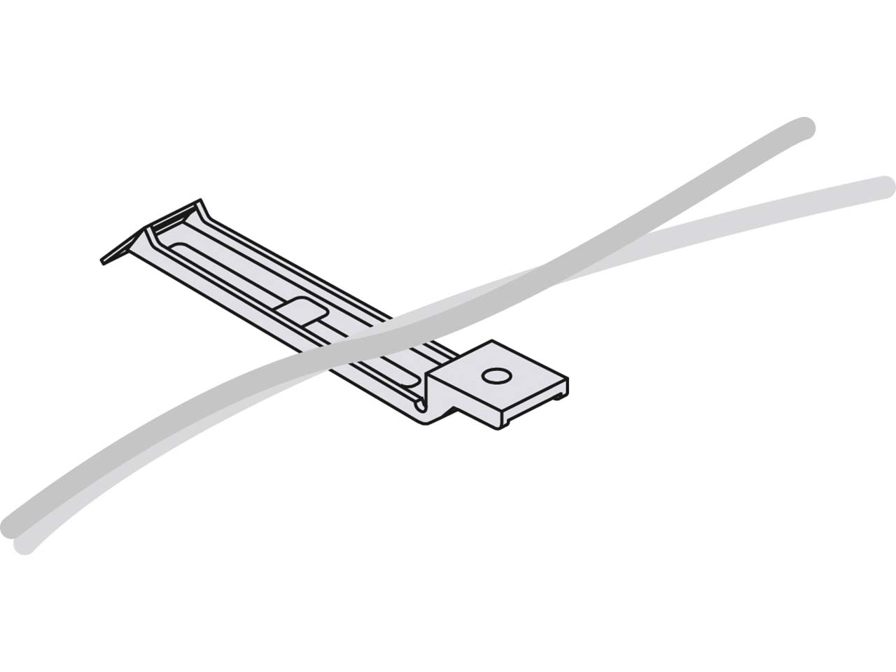 Einfach-Kabelbügel für "go to move"