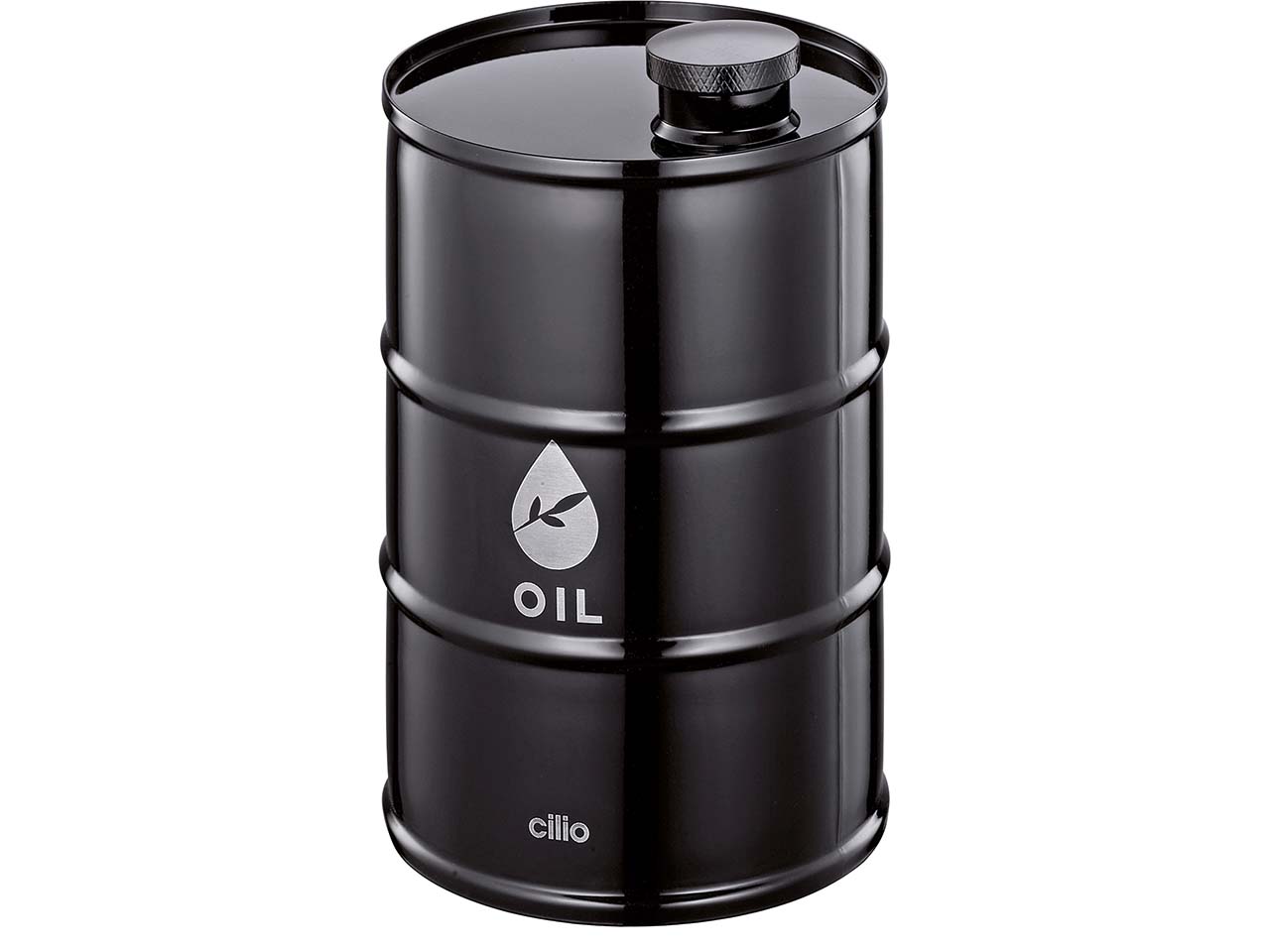 cilio Ölfass "BARILE" aus Edelstahl, 750 ml