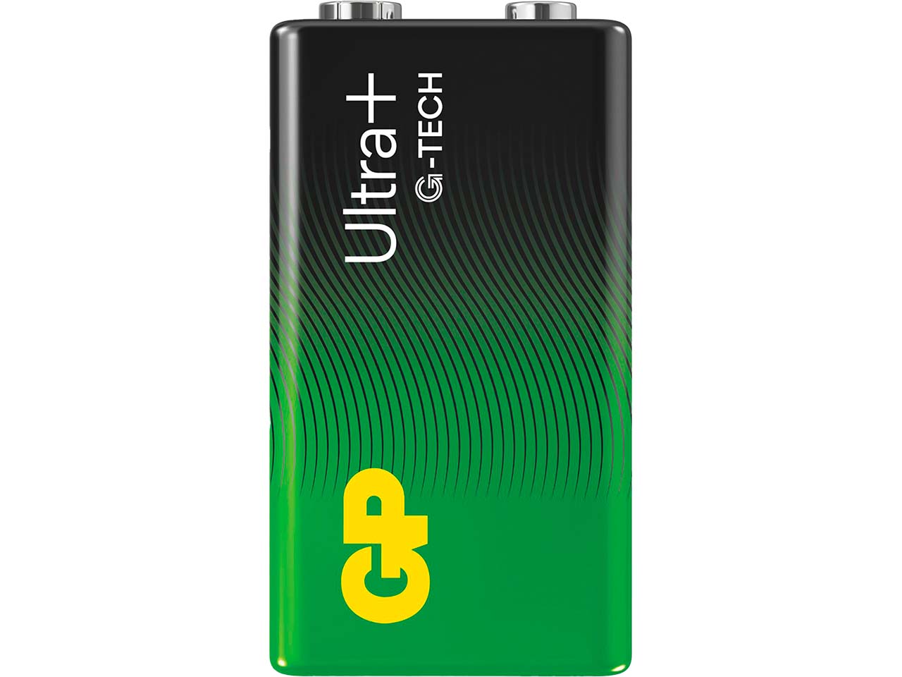 GP Battery Batterie Alkaline Ultra Plus "9V", E-Block, 1 Stk.