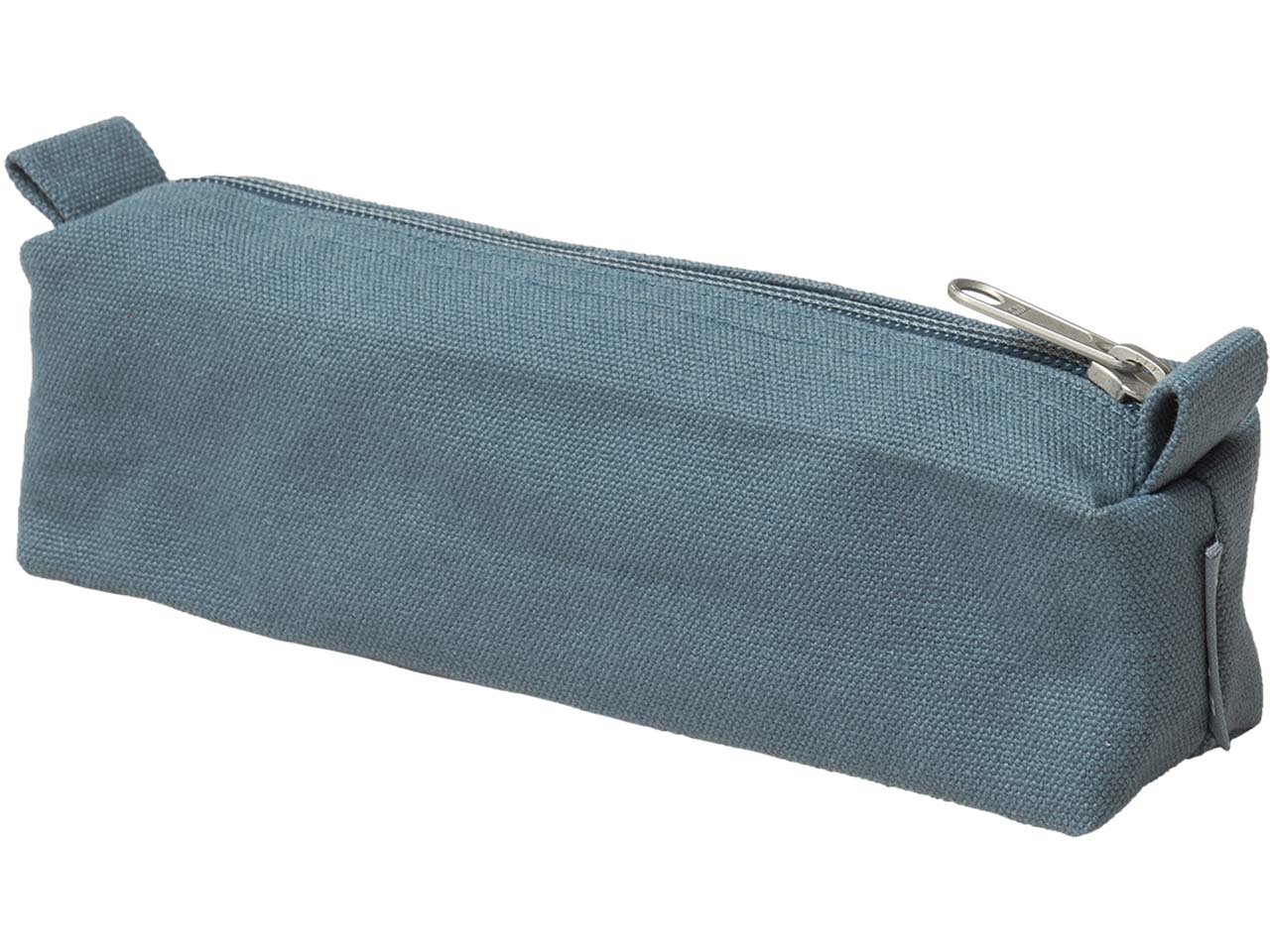 MELA Federmäppchen aus Bio-Baumwoll-Canvas, dusty blue