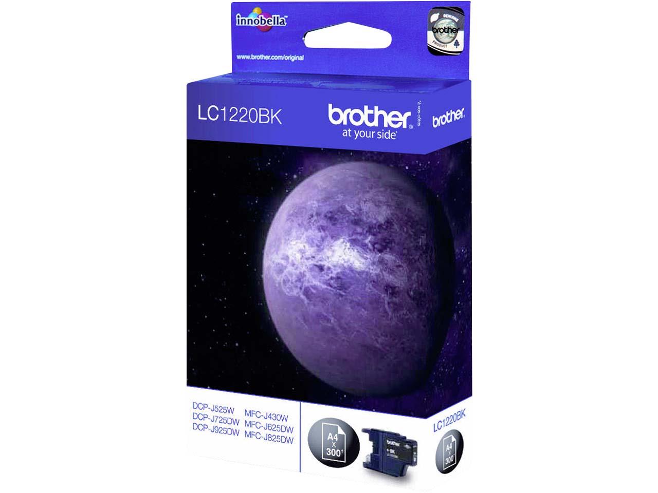 Brother Tintenpatrone LC1220BK schwarz