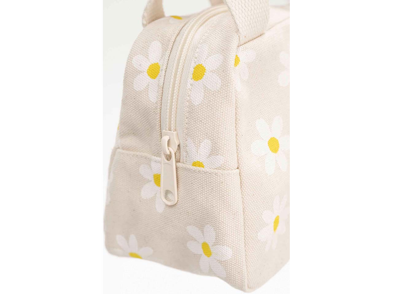 MELA Bio-Organizer-Tasche "SHAILA" 1,5 l, greige/daisy print