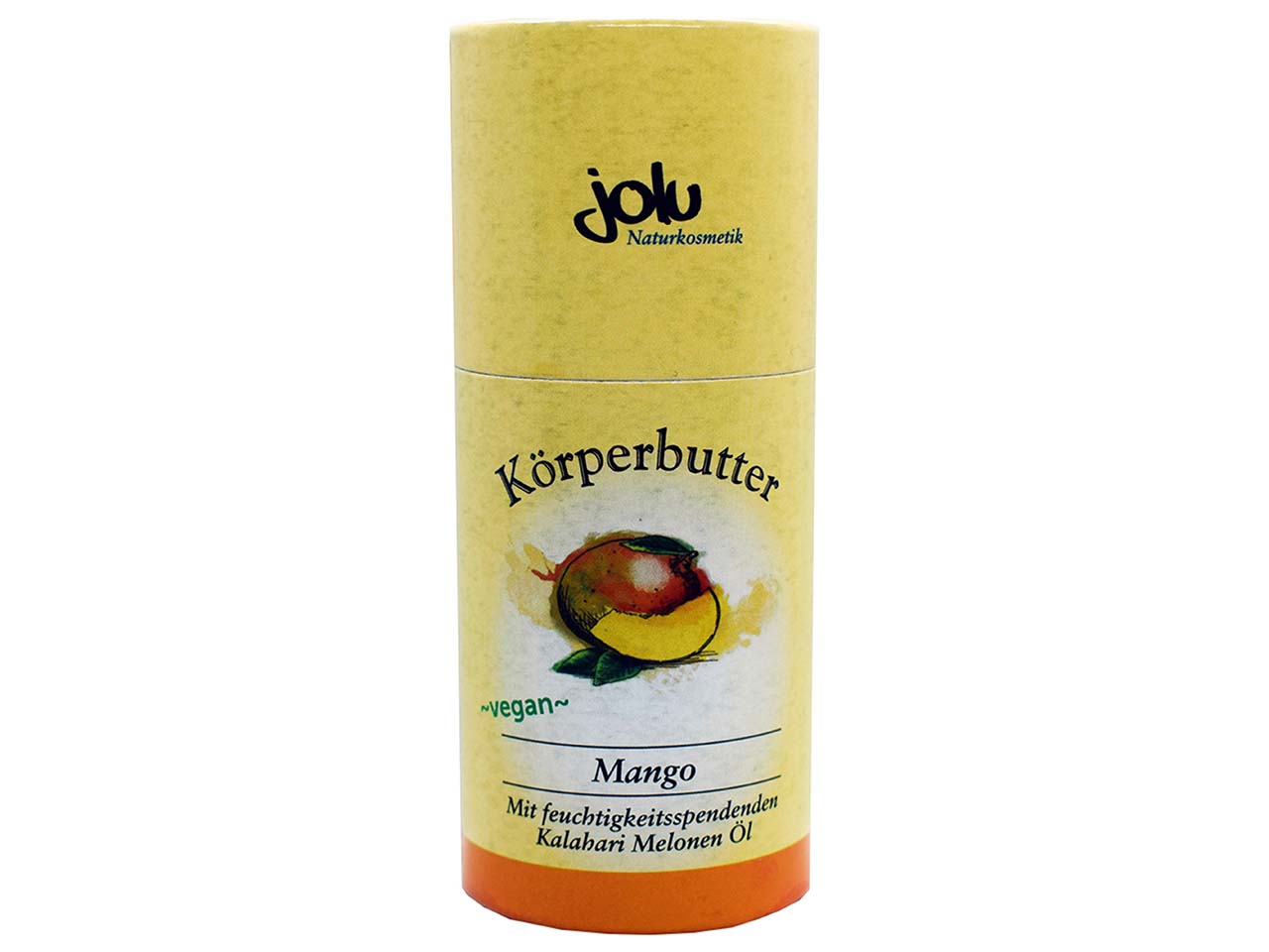 Jolu Fester Körperbutter-Stick "Mango", 80 g