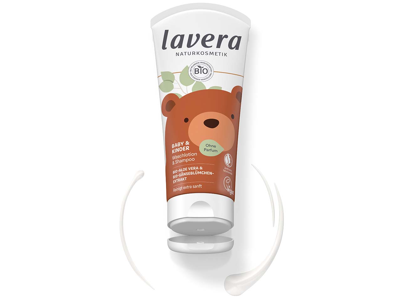lavera Bio-Waschlotion & Shampoo "Baby & Kinder", 200 ml
