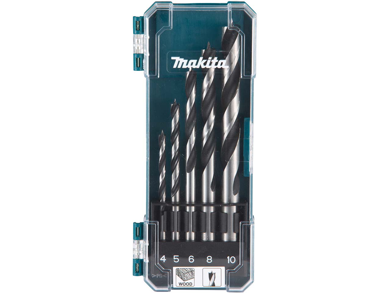 Makita Holzbohrer-Set "D-72861" 4-10mm