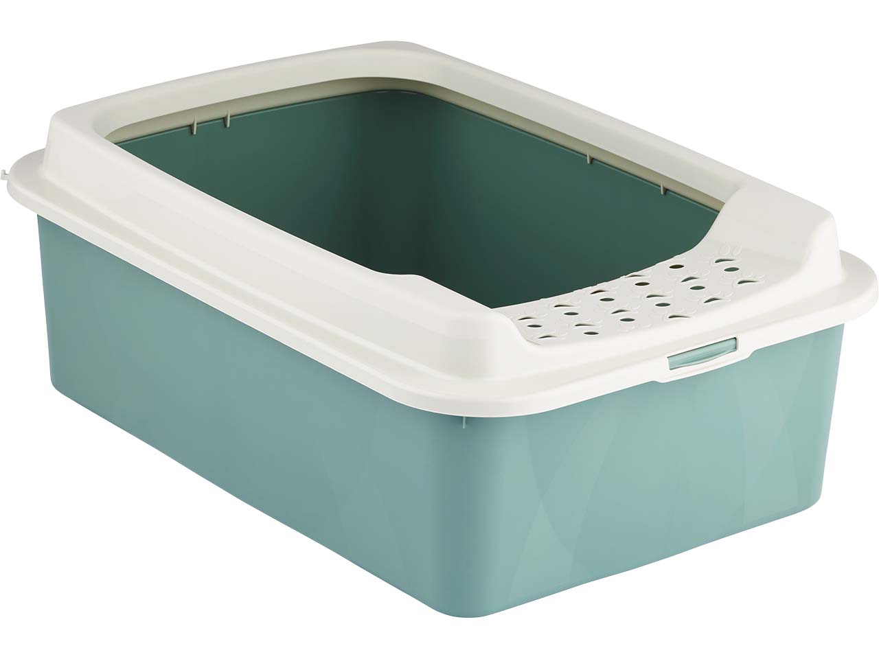 rotho Katzentoilette "BONNIE" aus Recyclingkunststoff, mistletoe green