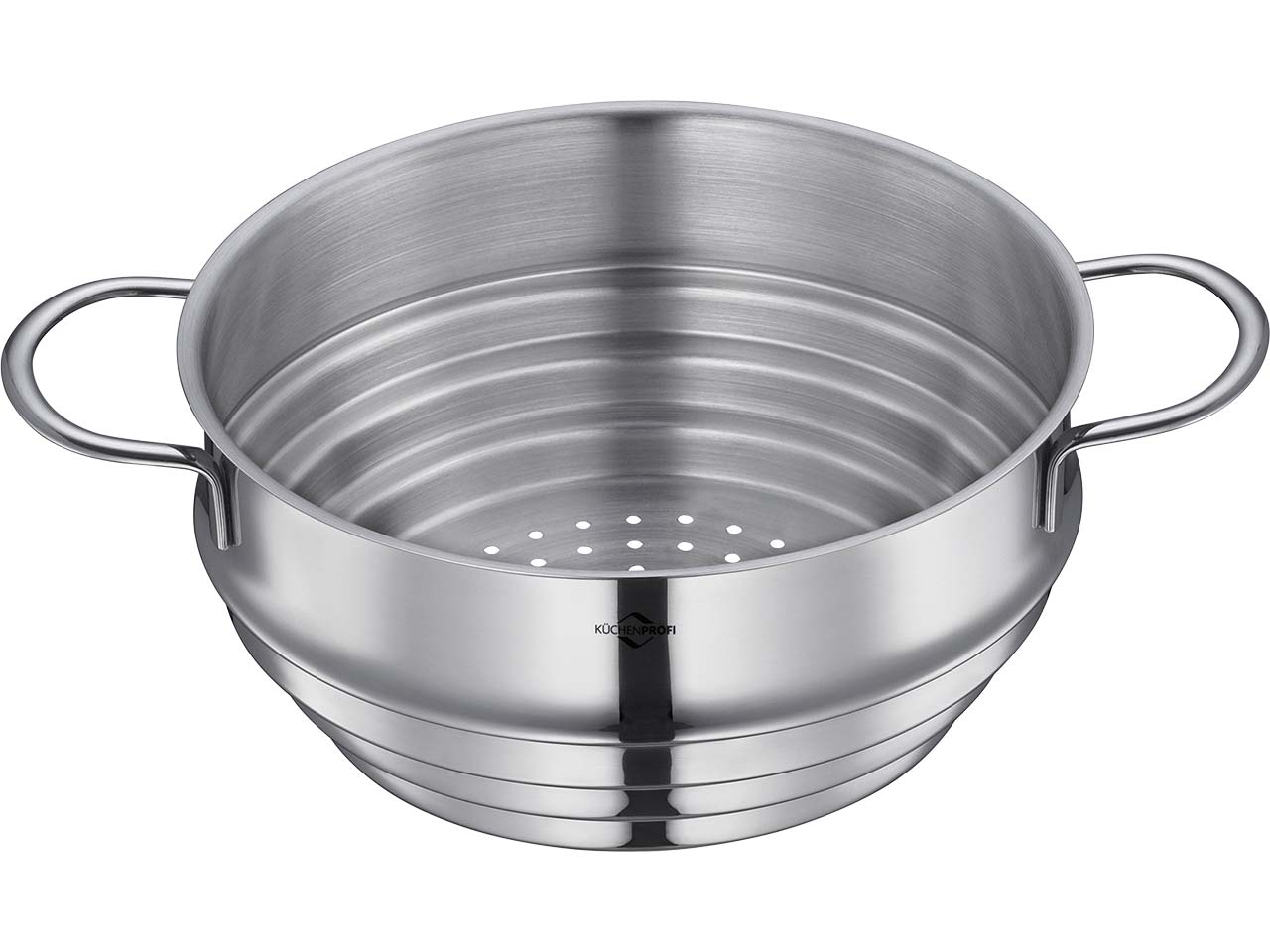 Dämpfeinsatz aus Edelstahl für Töpfe mit ø 16-20 cm