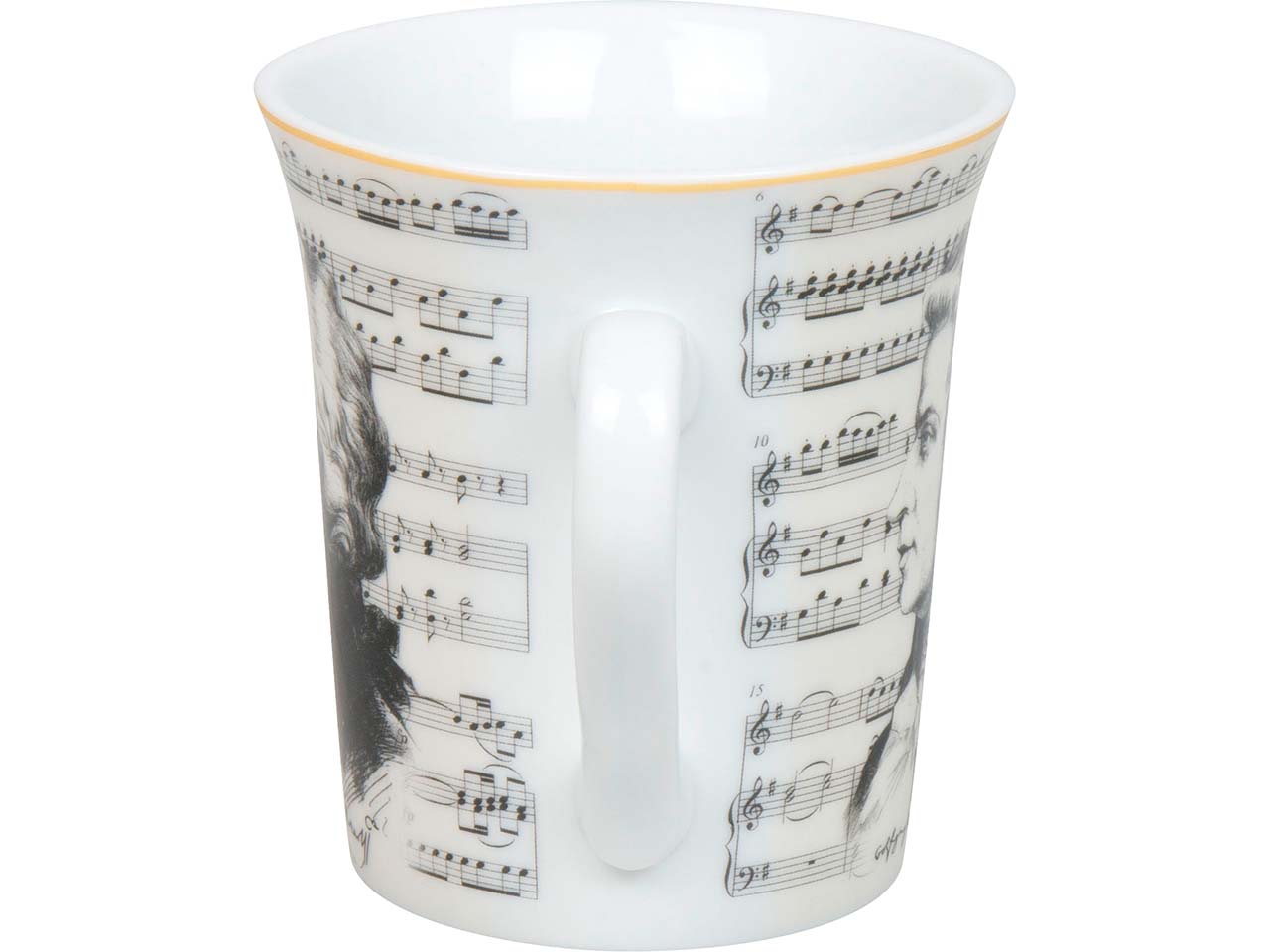 Könitz Tasse Komponisten "Mozart"