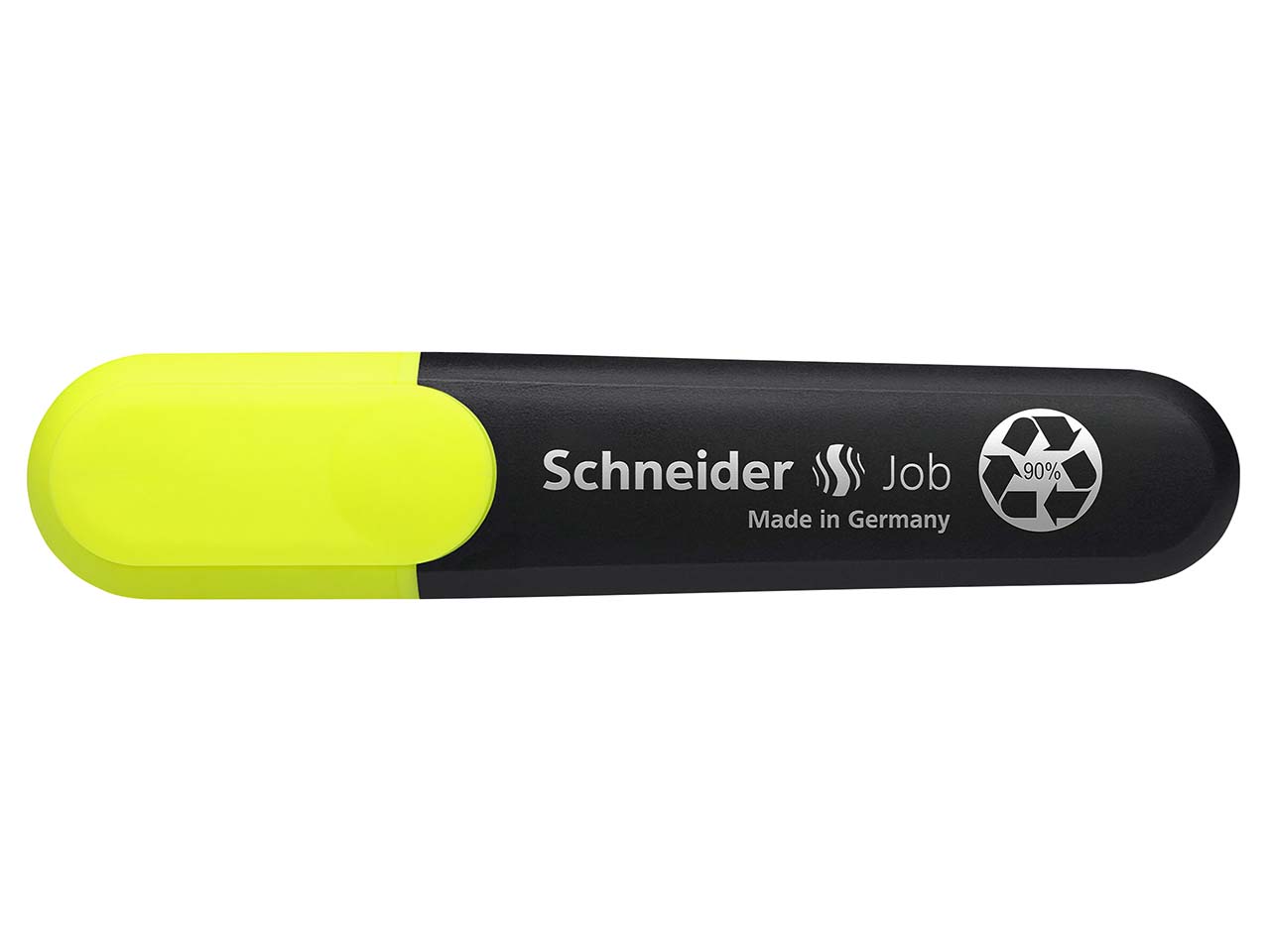Schneider Textmarker Job gelb, Keilspitze 1+5mm