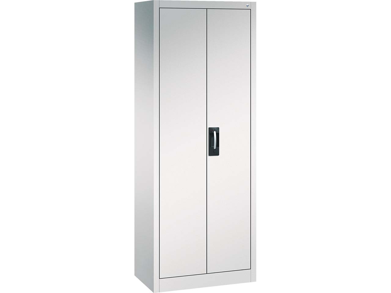 C+P Stahlschrank mit Flügeltüren "Acurado" H1950xB700xT400mm, Lichtgrau/Lichtgrau