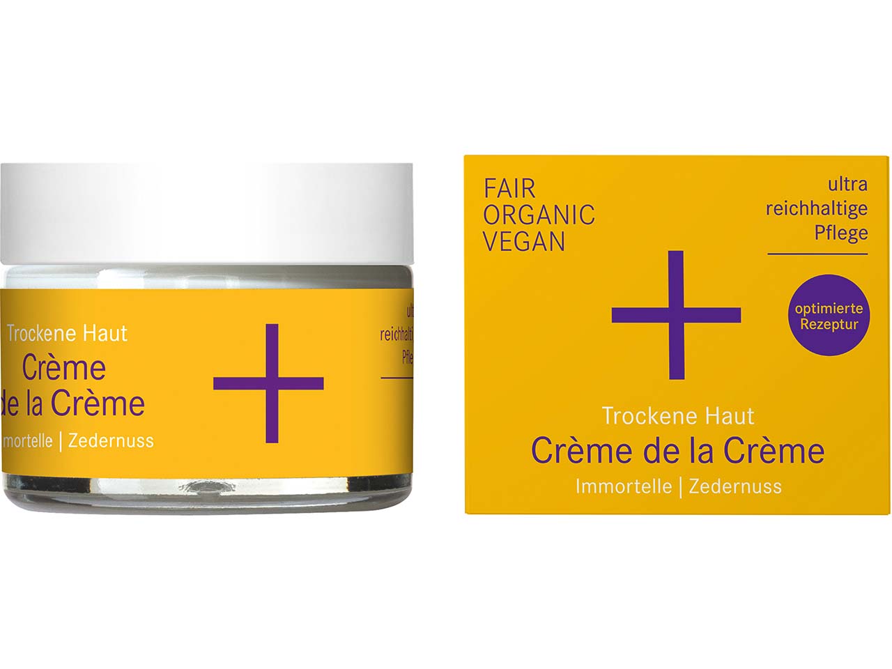 i+m Feuchtigkeitscreme Crème de la Crème für trockene Haut, 30 ml