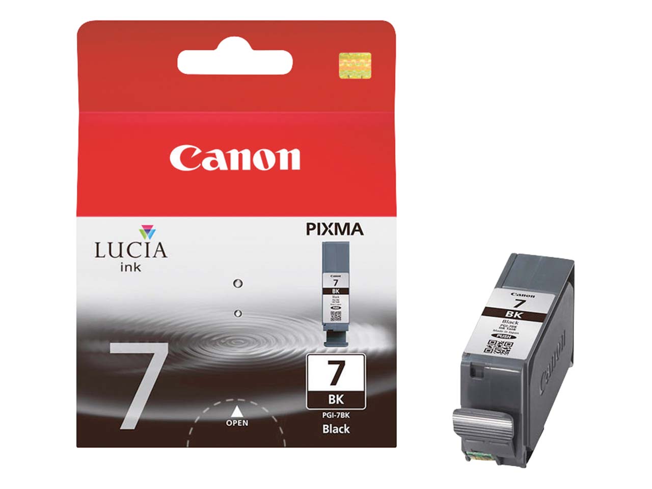 Canon Tintenpatrone PGI-7BK schwarz