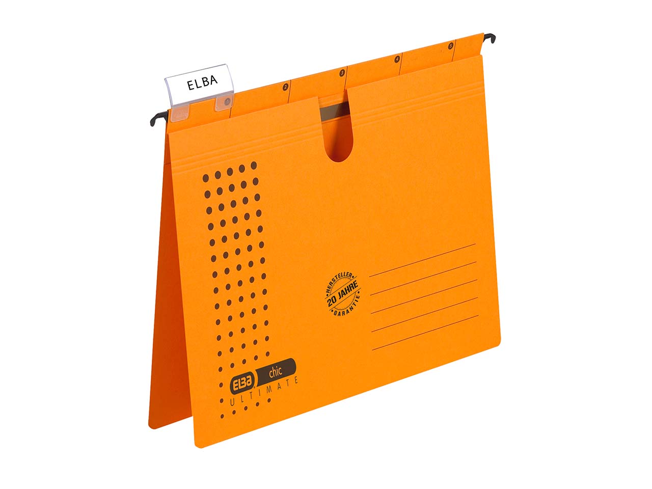 5 Elba Hängehefter 'chic ULTIMATE' gelb