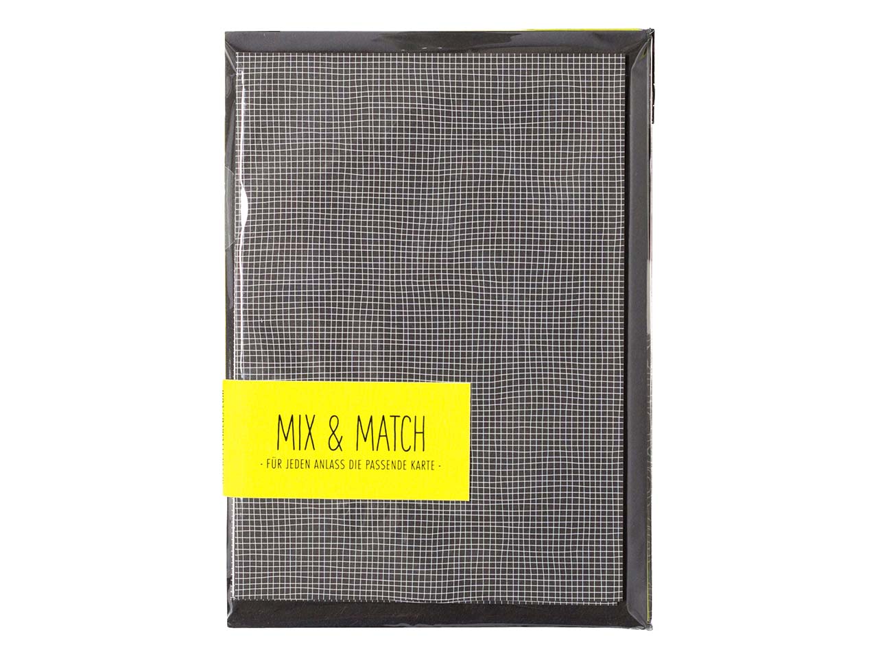 6er-Set My Pretty Circus Recycling-Grußkarten "Circles" mit Umschlägen und Stickern