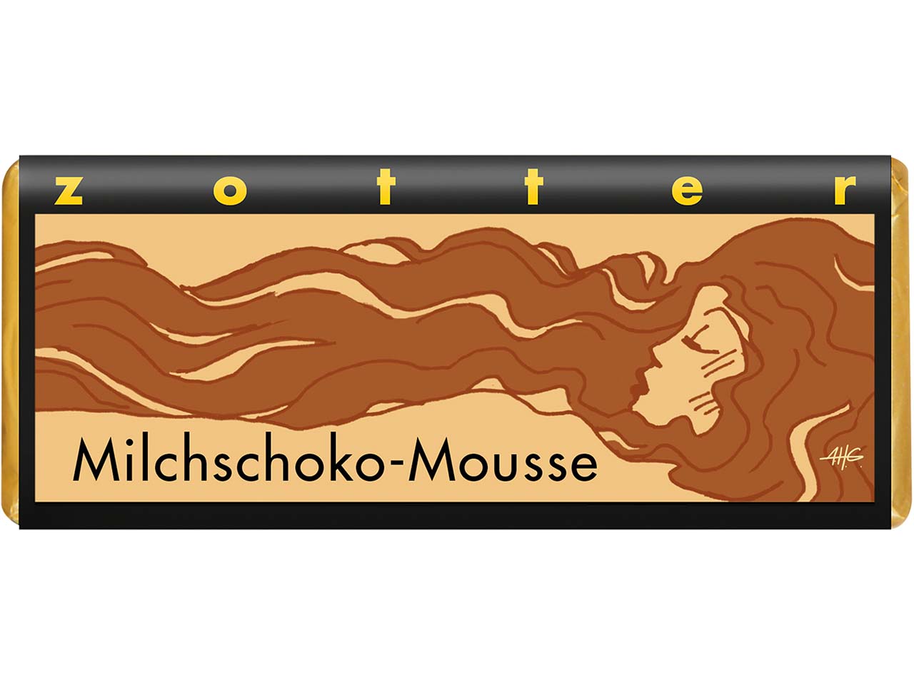 Zotter Bio-Vollmilch-Schokolade "Milchschoko-Mousse", 70 g