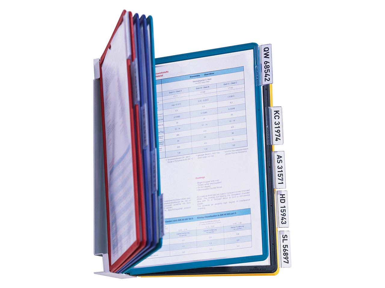 DURABLE Sichttafelsystem 'Vario wall 10'