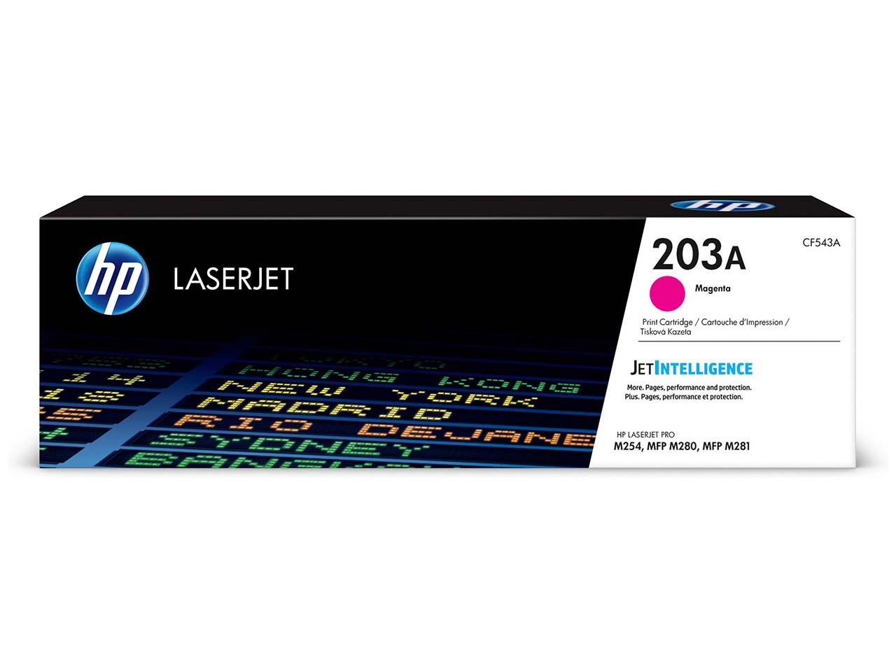 hp Toner CF543A, Nr. 203A magenta