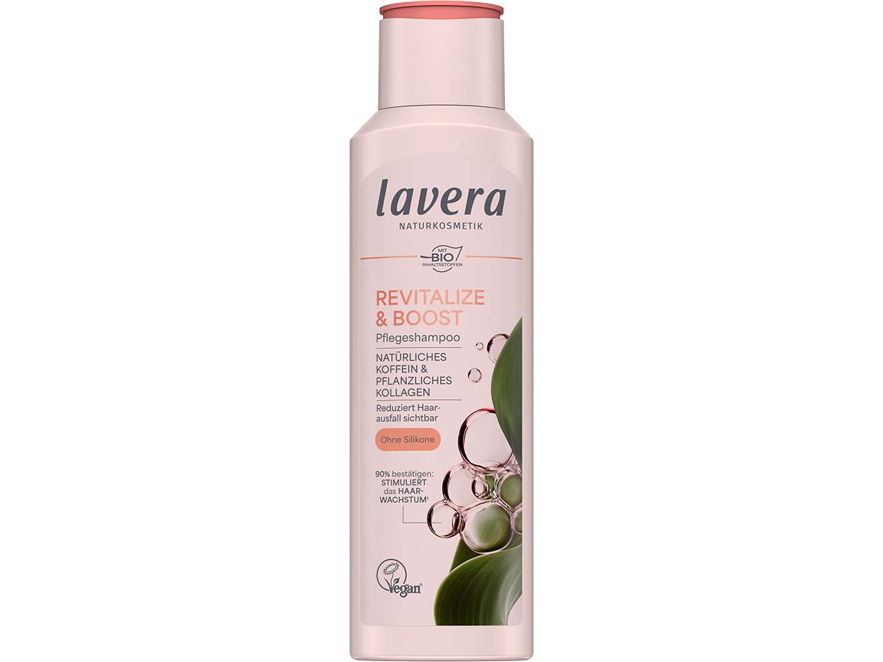 lavera Shampoo "Revitalize & Boost" Koffeein & pflanzliches Kollagen, 250 ml