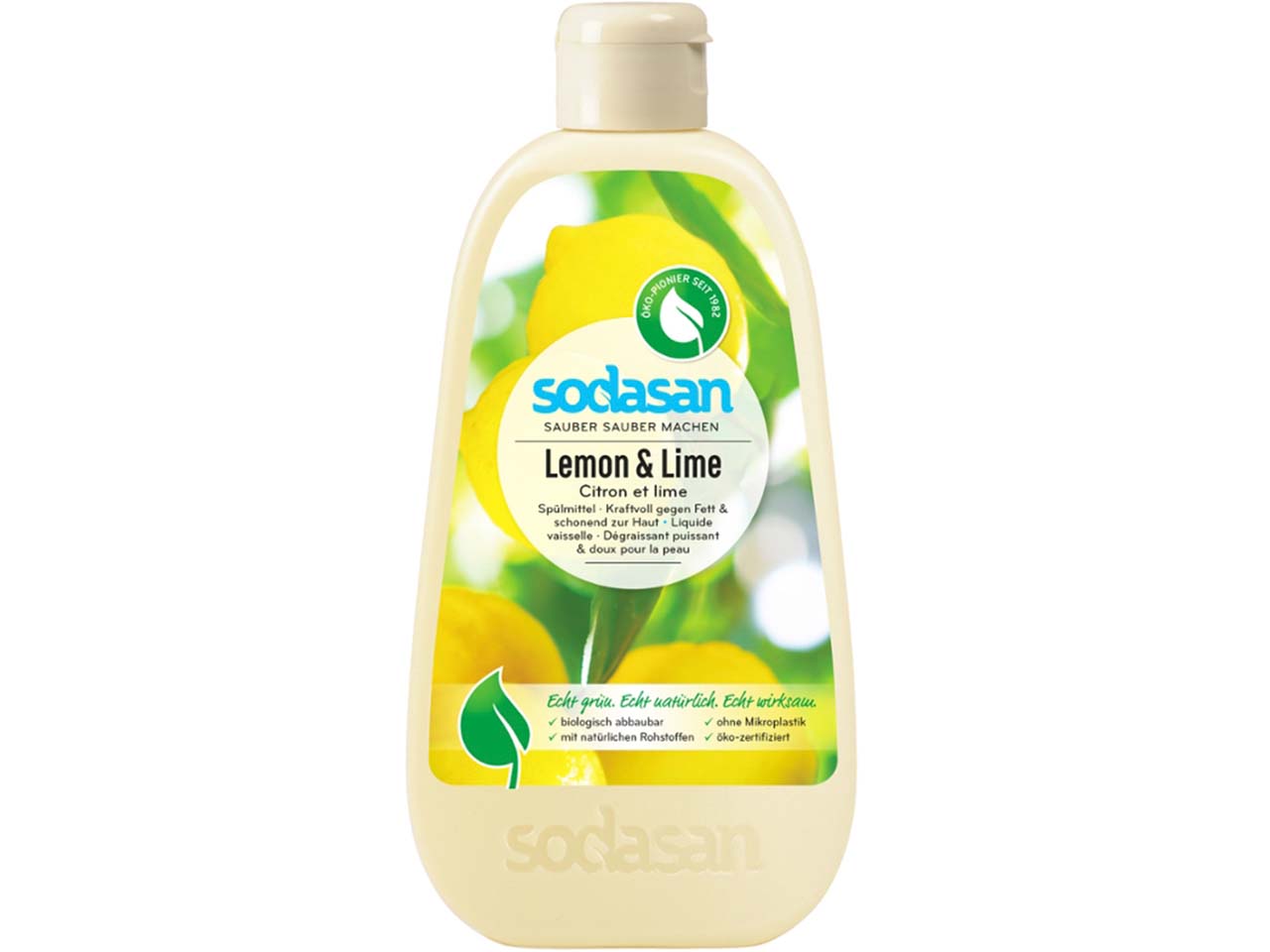 Sodasan Spülmittel "Lemon und Lime", 500 ml