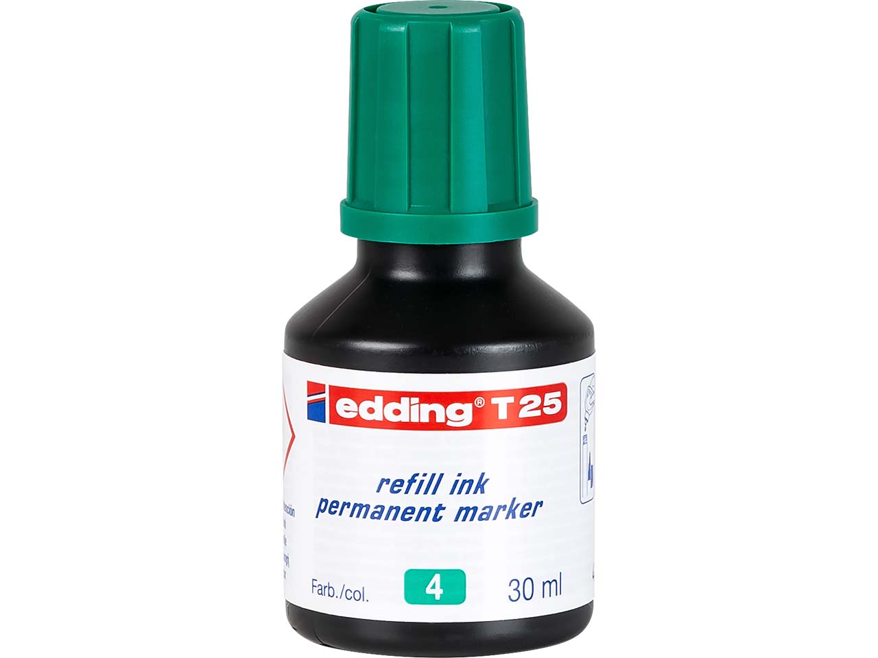 edding Nachfülltinte "T25" für Permanentmarker, grün