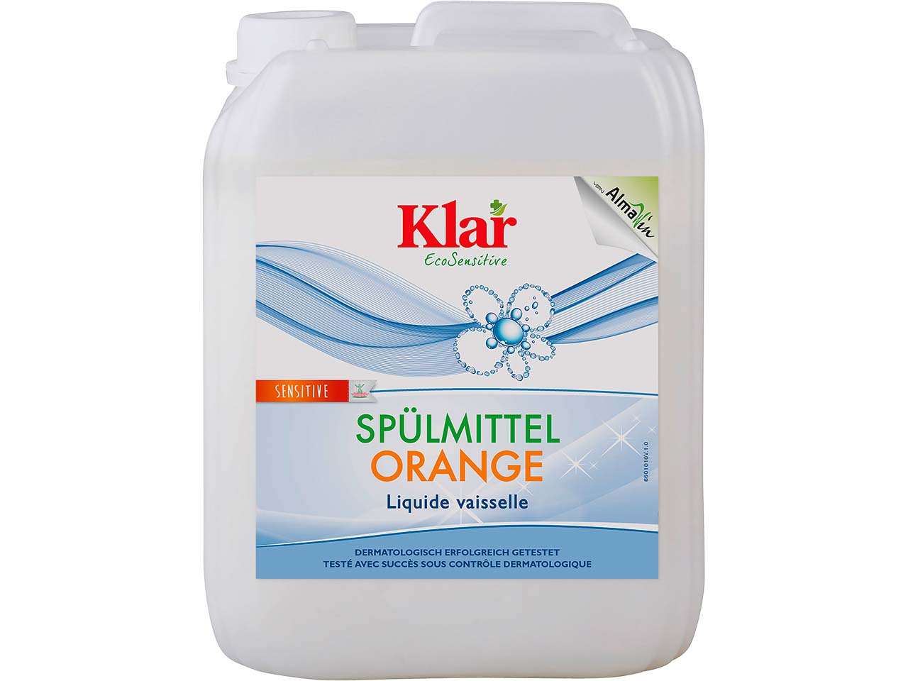 Klar Spülmittel 'Orange', 5 l