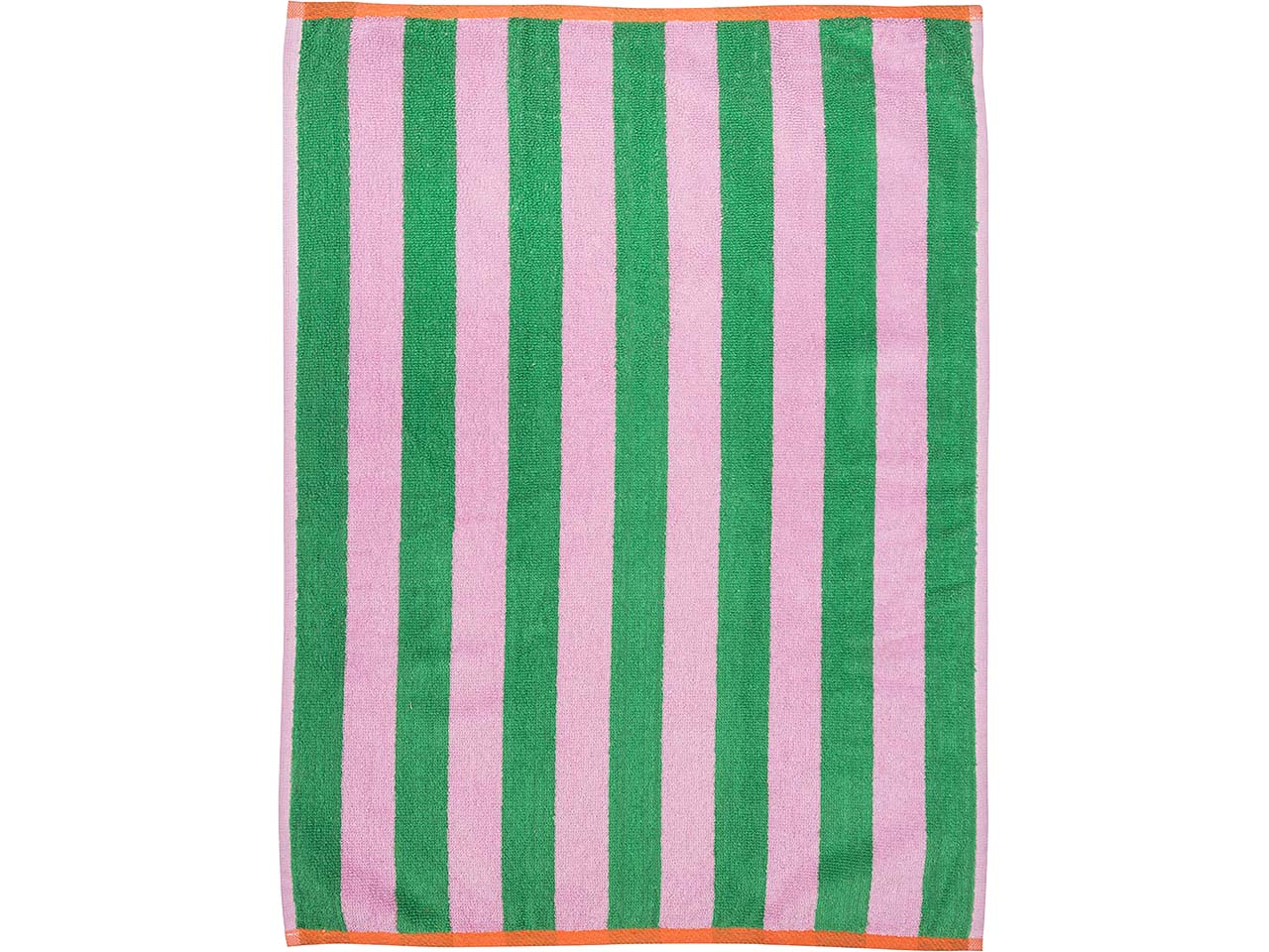 tranquillo Bio-Frottee-Geschirrtuch 'STRIPES' 70 x 50 cm, green