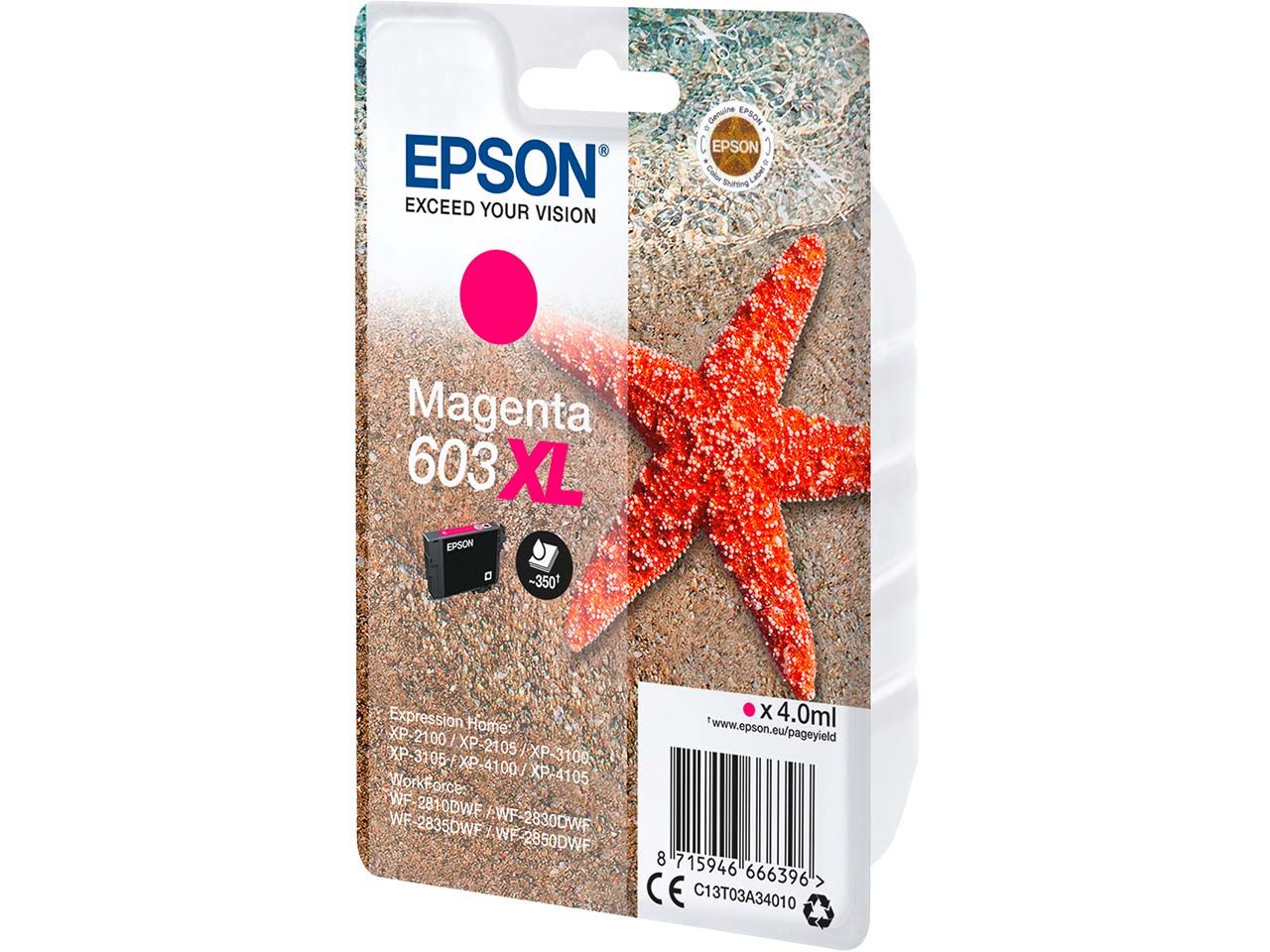 Epson Tintenpatrone 603XL magenta