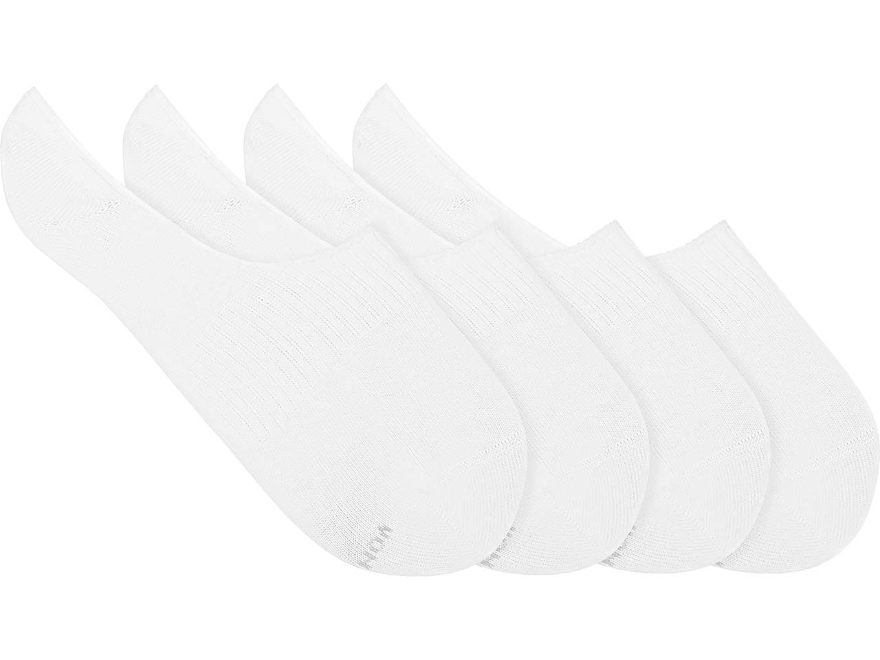 VON JUNGFELD 2er-Pack Bio-Füßlinge, pure white, Gr. 39/42