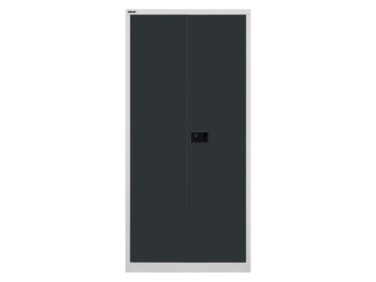 Flügeltürensch. "UNIVERSAL" 5 OH, Breite 91,4 cm lichtgrau/anthrazitgrau