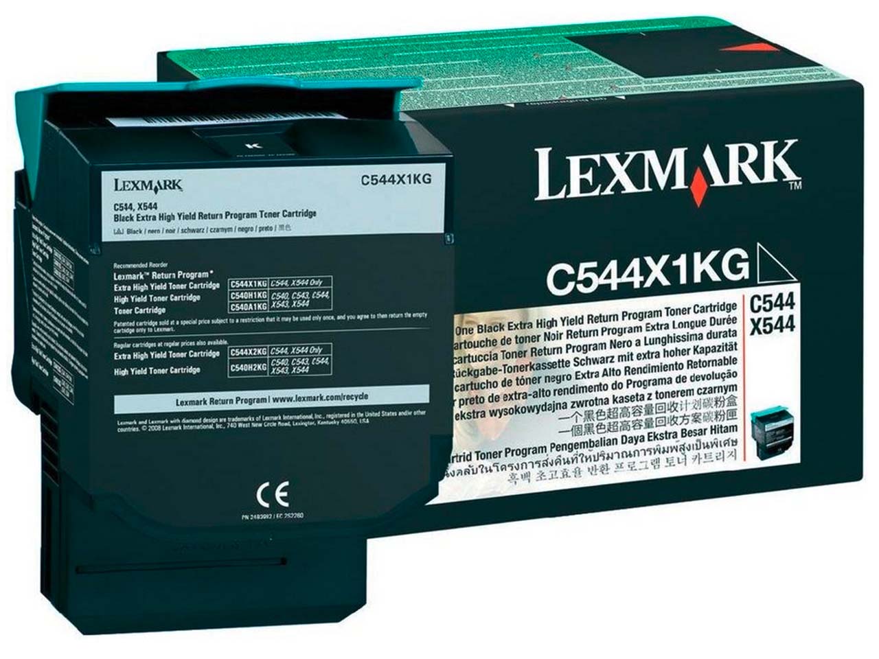 Lexmark Durckkassette C544X1KG schwarz