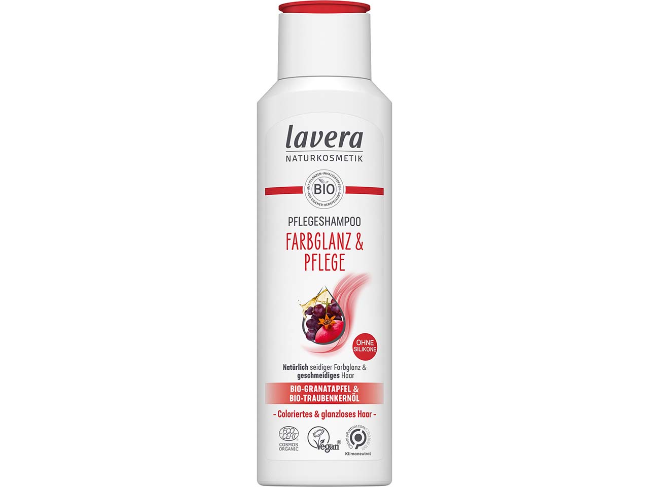 lavera Bio-Pflegeshampoo "Farbglanz & Pflege", 250 ml