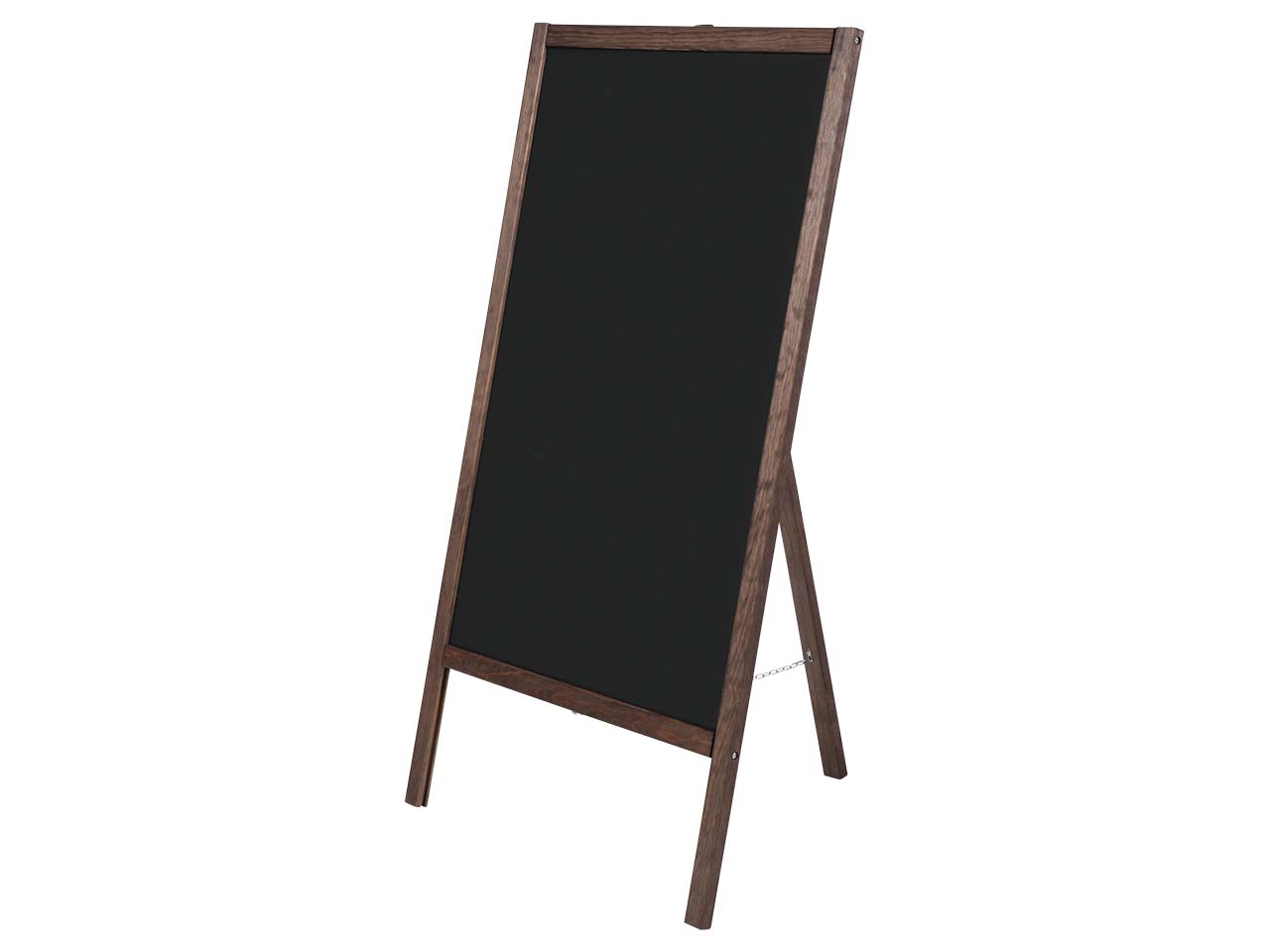 Kundenstopper aus Holz, einseitig, antik, DIN A1