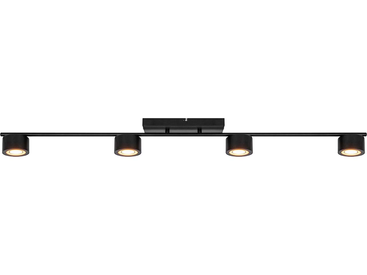 Nordlux Deckenleuchte "Clyde 4-Rail", schwarz