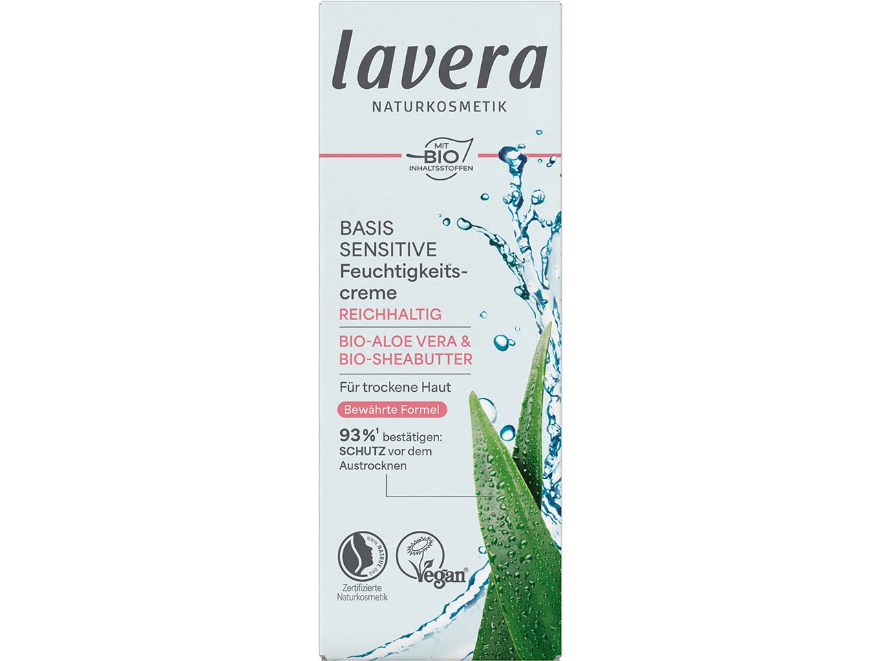 lavera Bio-Feuchtigkeitscreme "basis sensitiv" reichhaltig, 50 ml