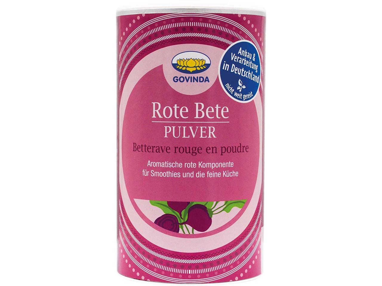 govinda Bio Rote Bete Pulver, 200 g