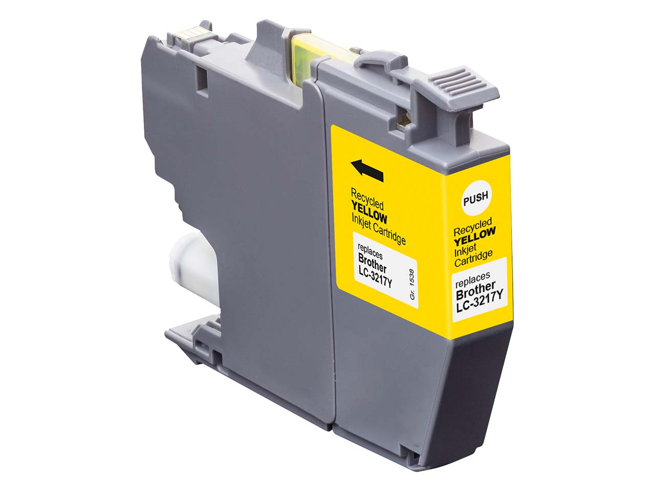 memo Tintenpatrone ersetzt Brother LC-3217 gelb